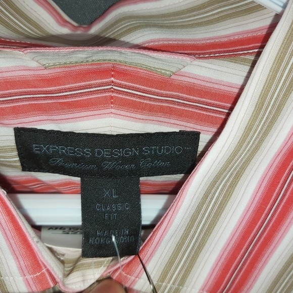Express Design Studio men's dress shirt. Size XL - Picture 2 of 6